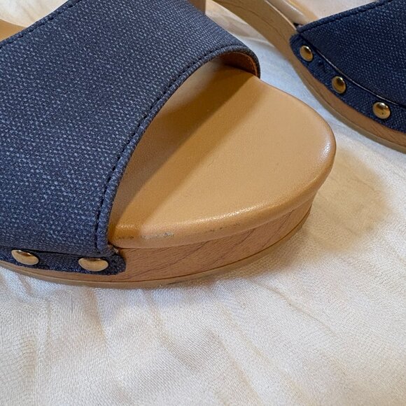 Style & Co Women's Denim Open Toe Buckle Sandals Size 7.5M - Picture 2 of 11